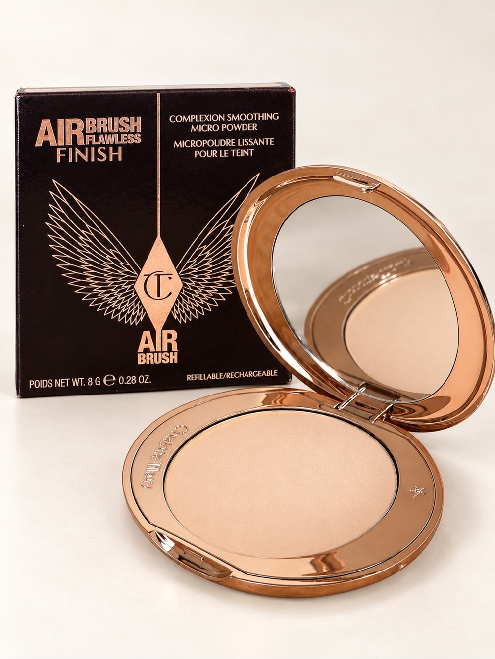 Charlotte Tilbury Airbrush Flawless Finish Powder 2 Medium NIB